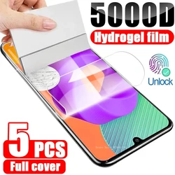 5Pcs Hydrogel Film for Samsung Galaxy Note 20 Ultra S24 S23 S22 S21 S20 Plus Screen Protector for Samsung S10 S9 Note 9 10 Film