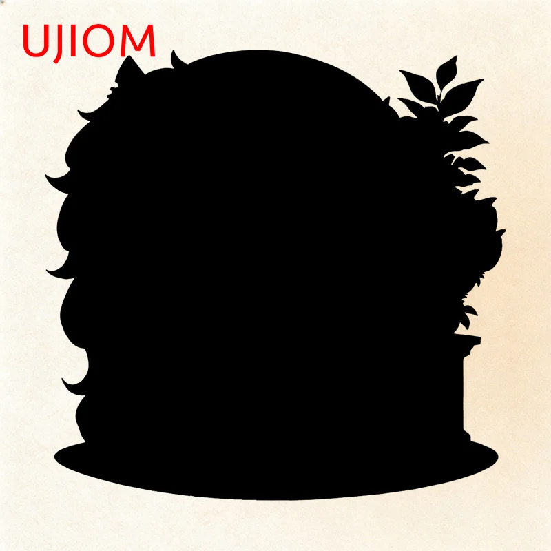 UJIOM Furry Loona Wall Sticker Without Censorship Enchanting Fashionable Enchanting Decal Smooth Surface Hot Selling Decor