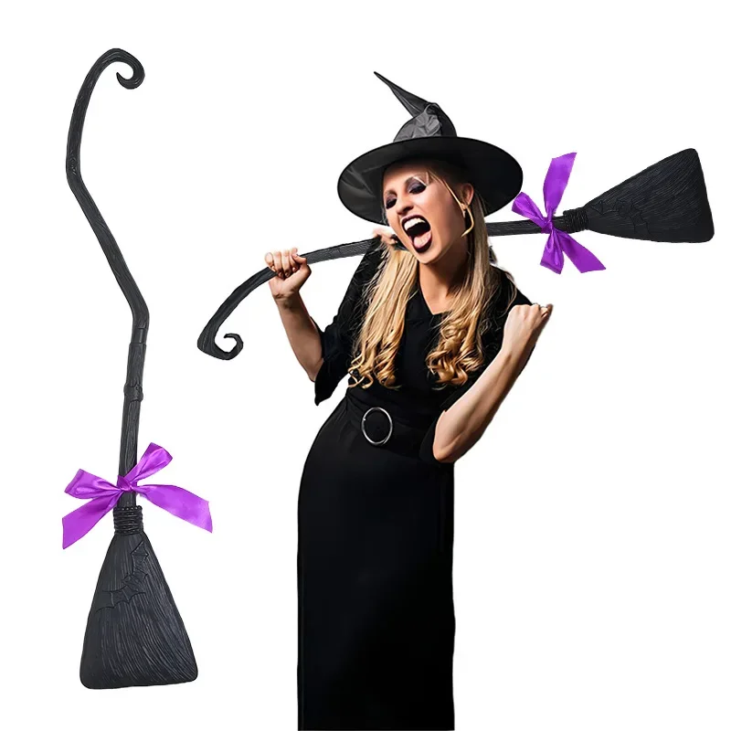 2 PCS Witch's Staff - Two-section Witch's Magic Staff - Halloween Festival Performance Children's Scarecrow Props