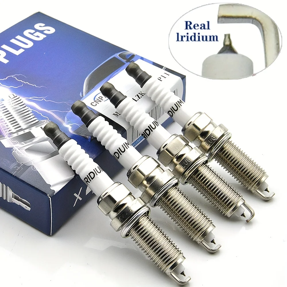 4pcs Real Iridium Spark Plugs 18846-11070 SILZKR7B11 For Hyundai For Tucson For Elantra For GT