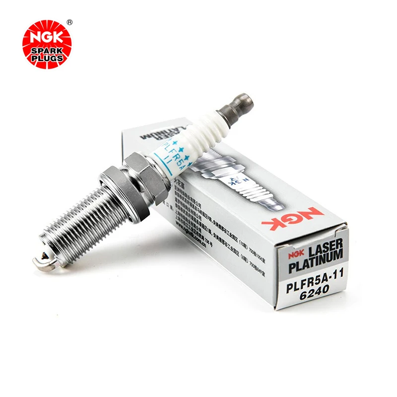 NGK Auto dual Platinum spark plug PLFR5A-11 6240 is suitable for some Toyota Tealana models（4PCS)