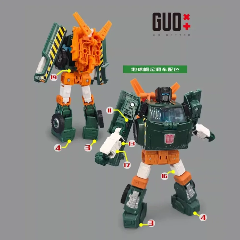 التحول ثلاثية الأبعاد لتقوم بها بنفسك الذهاب أفضل مجموعة ترقية حشو ل EarthRise Trailbreaker/رافعة ملء أجزاء الملحقات نموذج