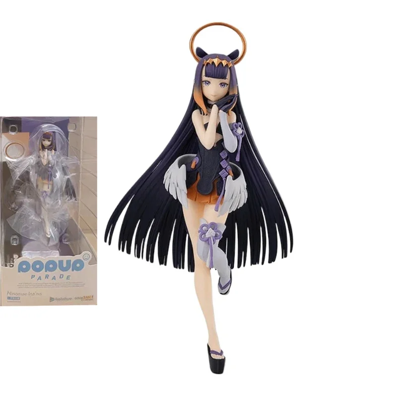 Good Smile Original POP UP PARADE Hololive Ninomae Ina'nis Ookami Mio Minato Aqua Gawr Gura Anime Action Figures Toys Kids Gift