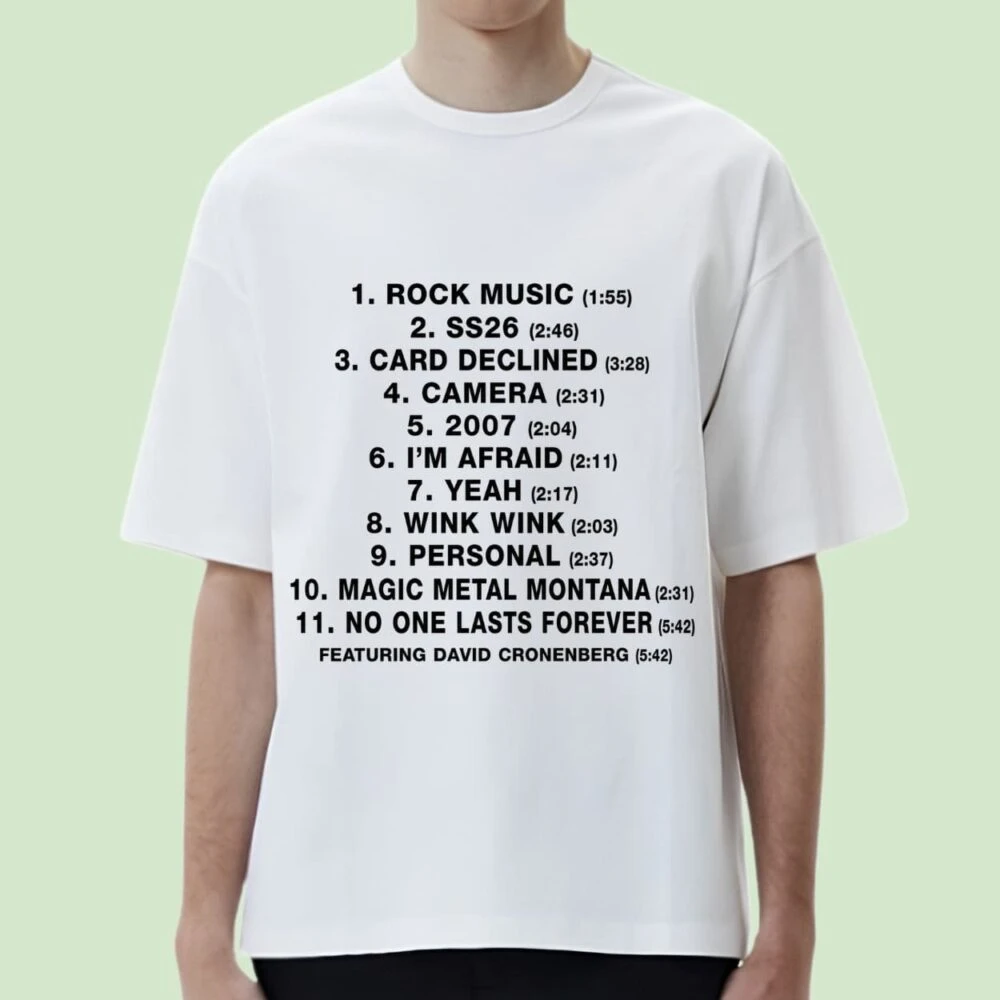 Charli XCX Music Fashion Film Album Graphic 2026 New Merch Tshirt 100%Cotton Men's Women's Y2k Popular Oversized Casual T-shirt