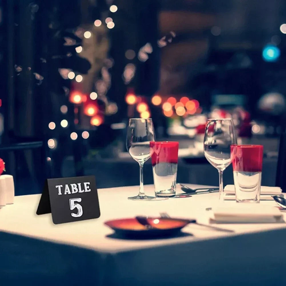 16Pcs Mini Chalkboard Signs Small Blackboard Sign Tabletop Erasable Message Board For Table Numbers Mini Chalkboard Signs