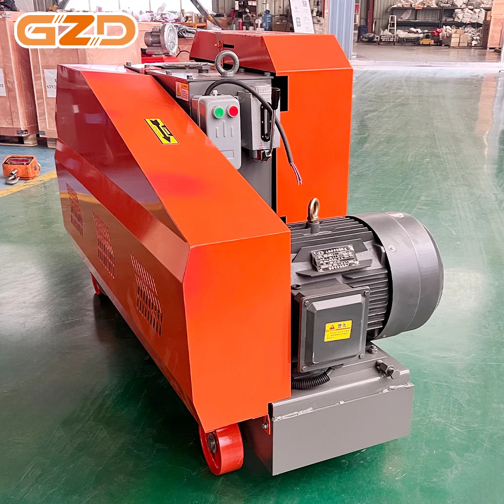 GZD Electric Bar Cutter 380/220/110V Cuts 6-50mm Threaded Steel Electric Rebar Cutter Rebar Cutter Machine
