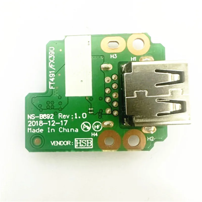 3.0USB Jack Sub-board For Lenovo Thinkpad T490S X390 X13 NS-B892 01YN265