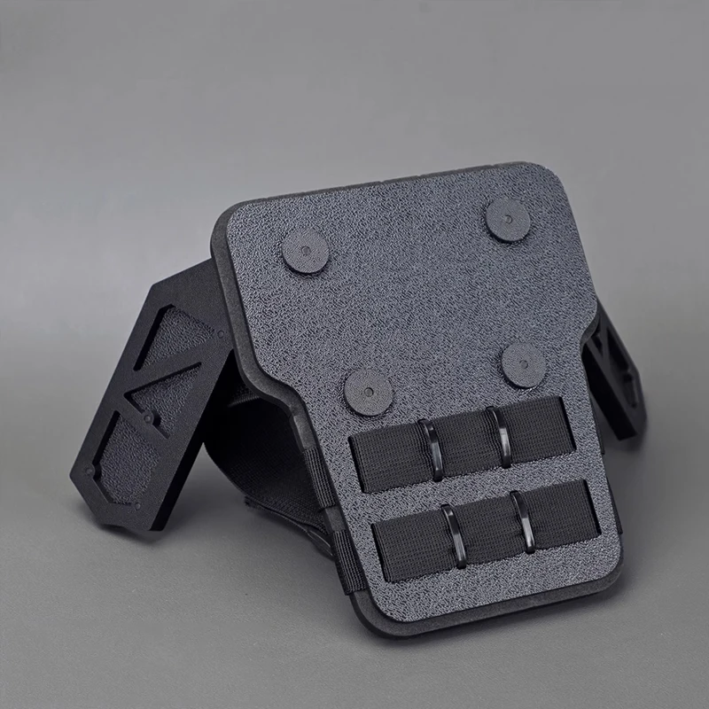 Outdoor Portable EDC Multifunctional Tactical Shoulder Armor Mild Defense Tool (Cosplay Prop)