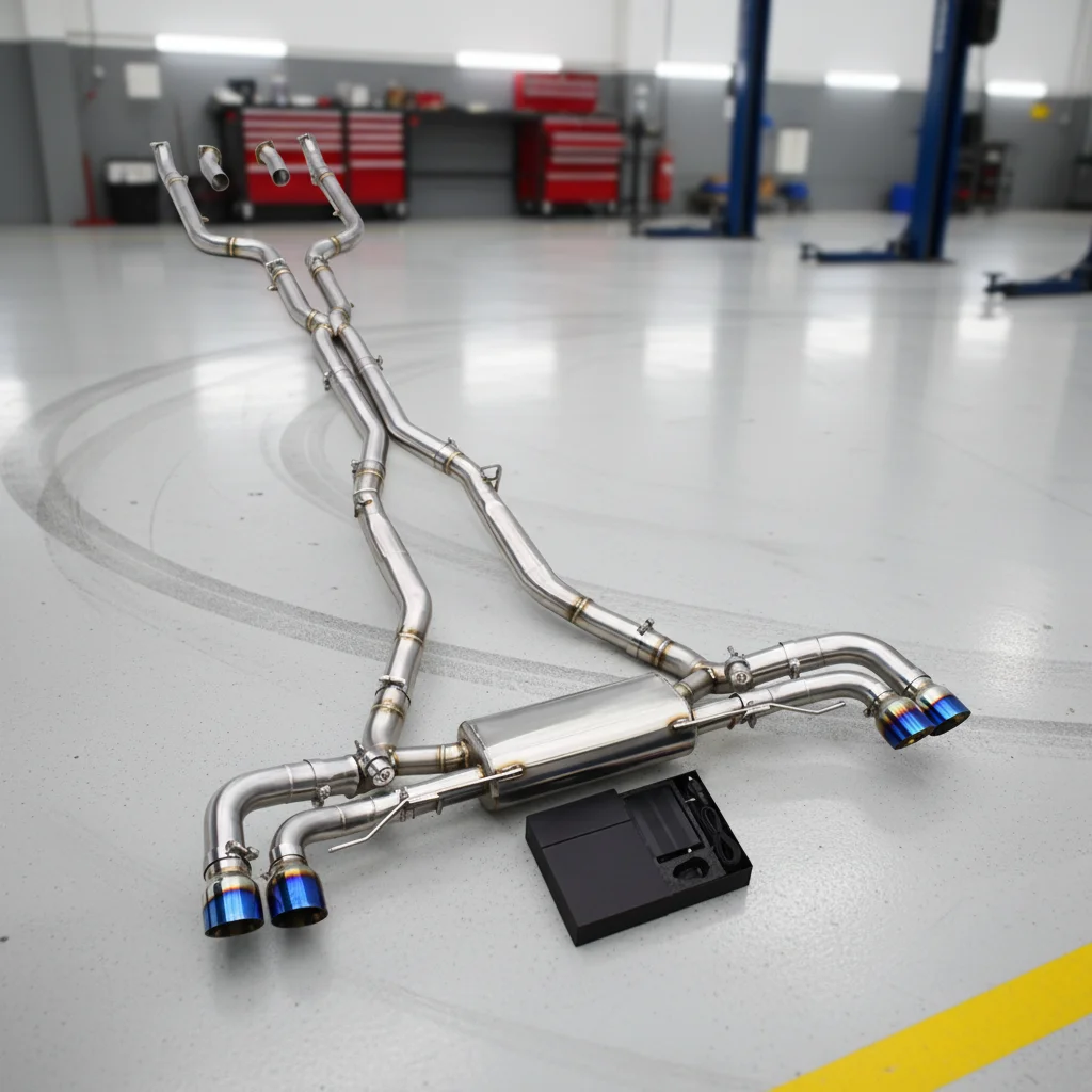 

Custom Stainless Steel Pipe Catback Muffler For BMW X7 G07 V8 4.4TT M50i/M60i 2023-2024 Exhaust System With Control Active Sound