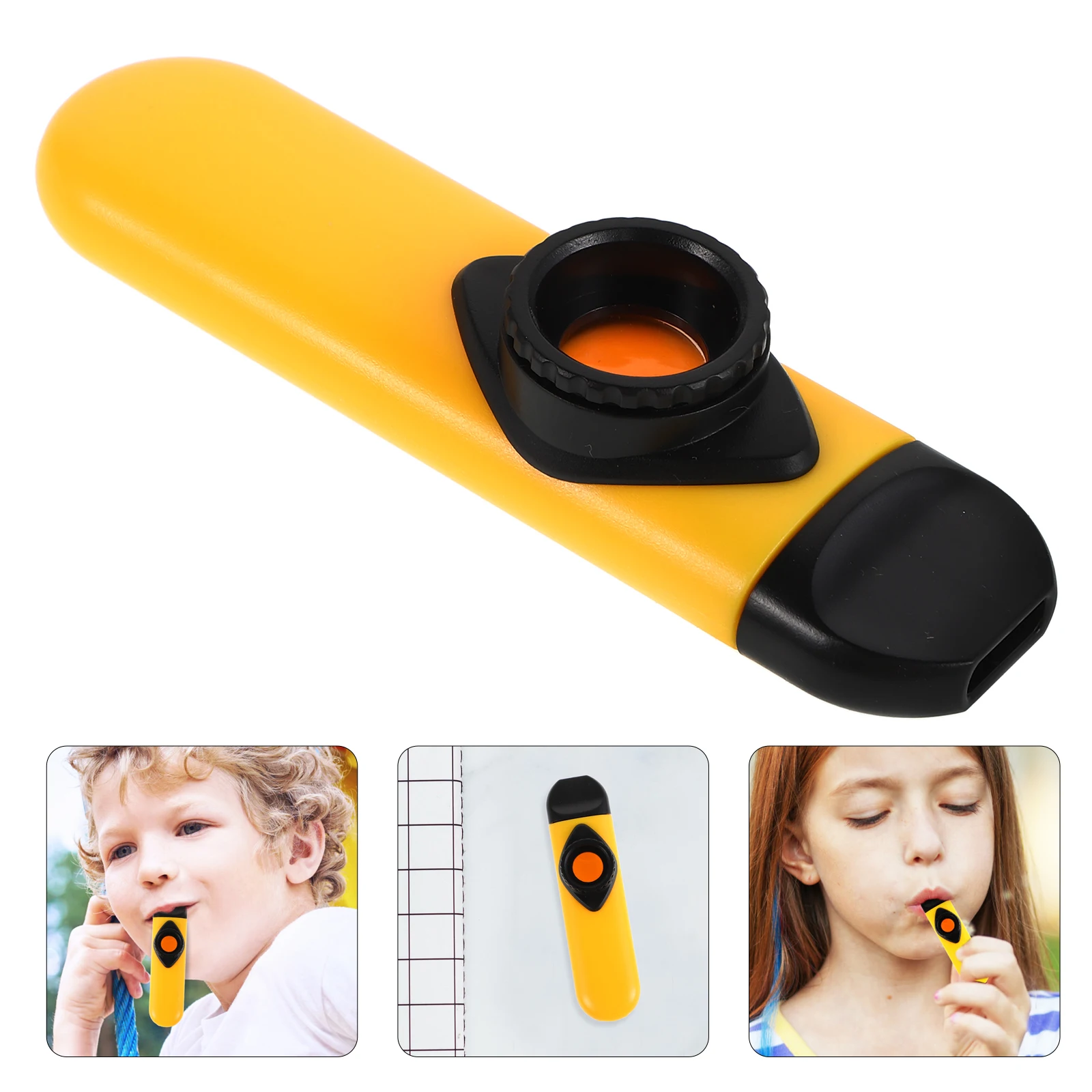 

Adjustable Pitch Kazoo Durable Plastic Musical Instrument For Kids Adults Beginners Lightweight Enhancing Guitar Ukulele Violin