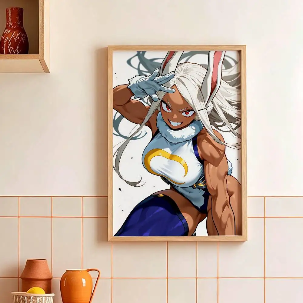 M-Mirko My Hero Academia Poster HD Self Adhesive Waterproof Wall Art Ideal for Home Office Dorm Gift Customizable view 3