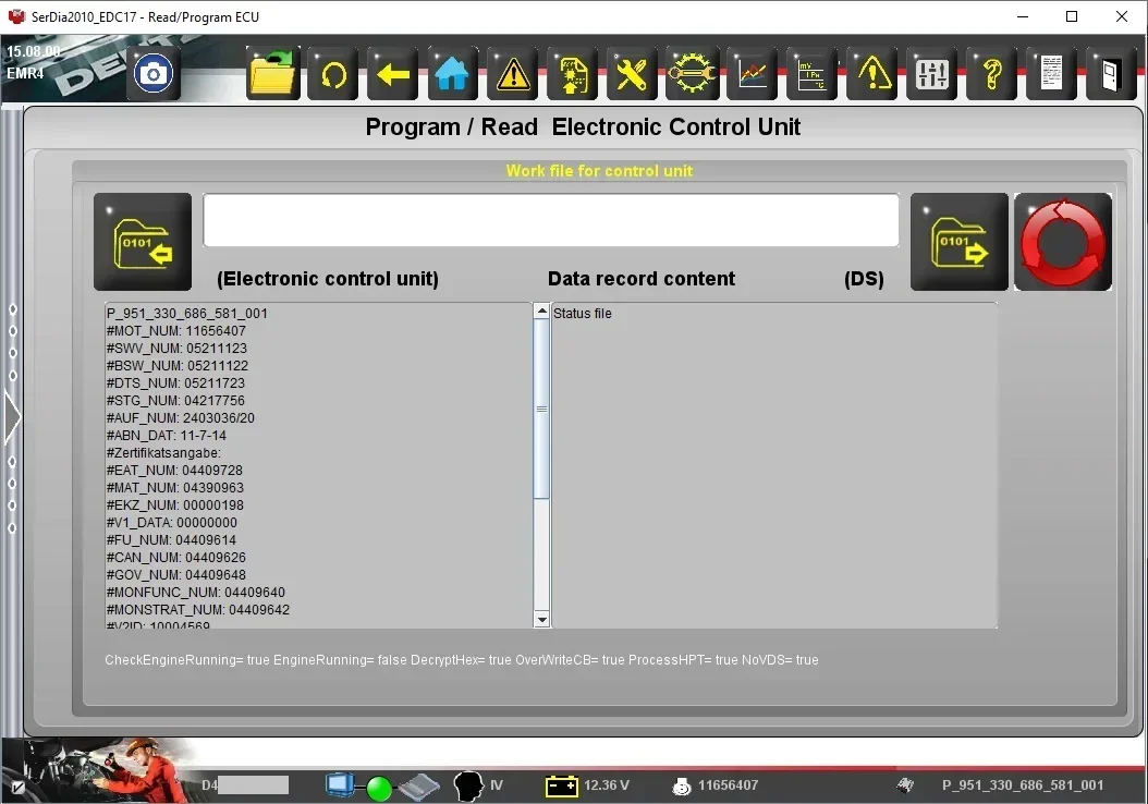 TruckEPC TruckEPC Deutz SerDia 4.0+USBドングル