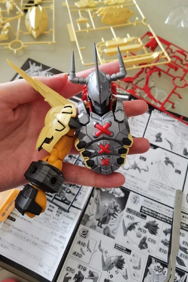 بانداي الرقمية الوحش تجميعها نموذج Wargreymon 20 سنتيمتر اللعب تمثال عمل نموذج لجسم جمع اللعب الهدايا