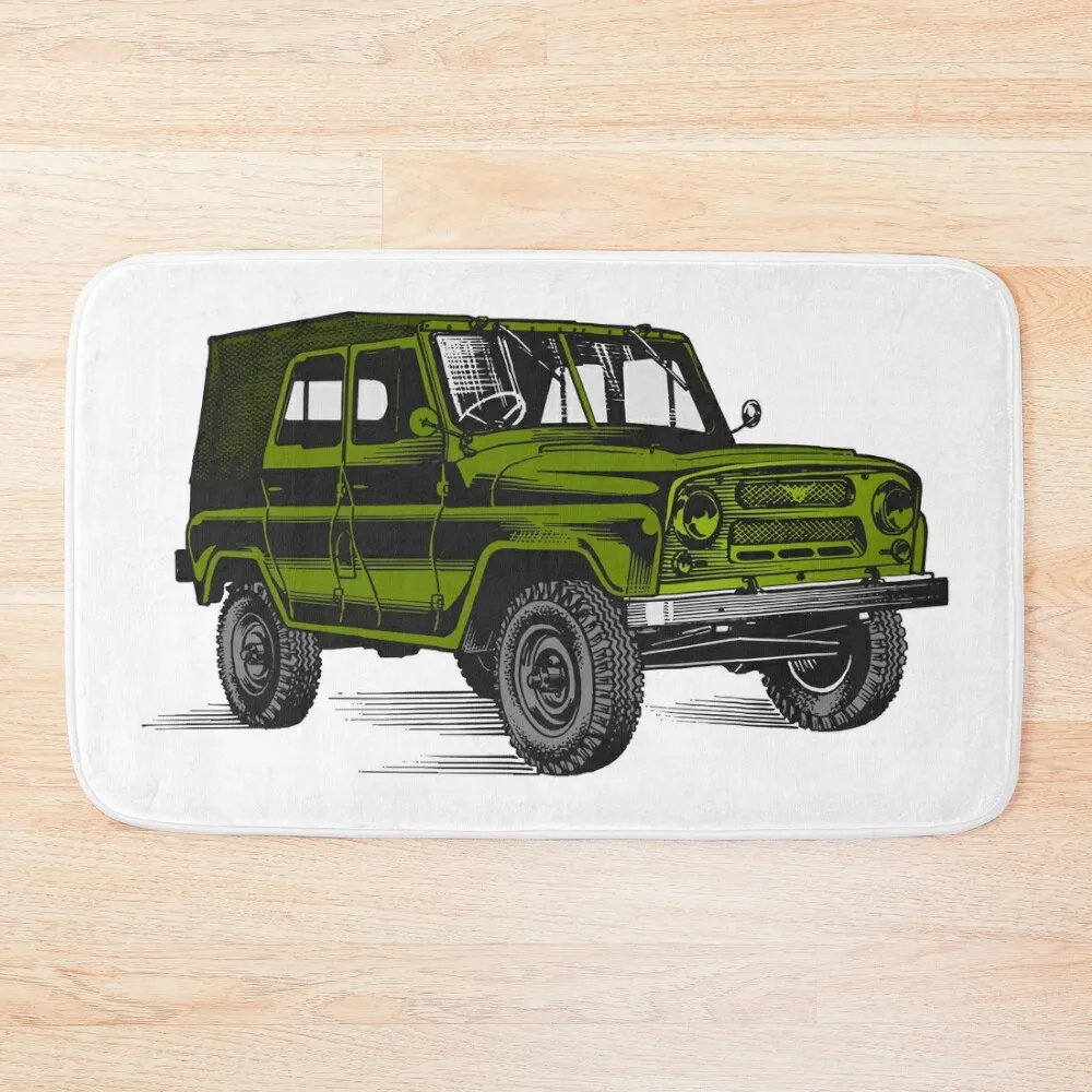 

UAZ469 - Green Bath Mat Rugs Baths Bathroom Foot Bathrooms Accessories Novelties Bath Room Acessories Mat