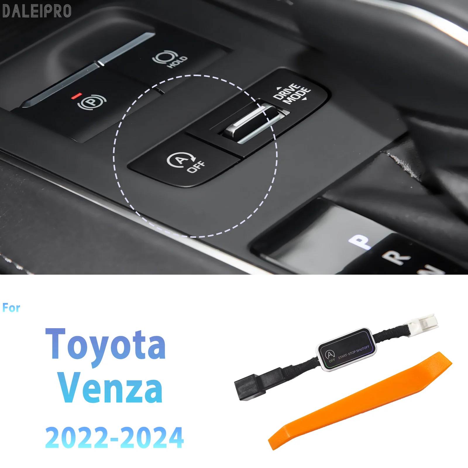 For Toyota Venza XU80 2022 2023 2024  Automatic Stop Start Engine System Memory Module Cancel Car Auto Start Stop Switch