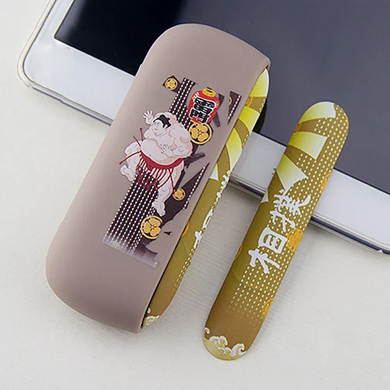 2 in 1 Case + Side Cover For IQOS 3.0 Cap Magnetic For IQOS 3 Duo Decoration Accessories Replaceable Cover Accessories