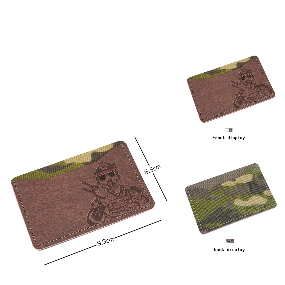 

Тактический держатель удостоверения личности, персонализированный держатель удостоверения личности