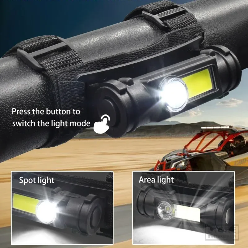 For Polaris RZR 800 900 1000 XP Pro / Can-Am Maverick X3 Trail for Kawasaki Mule Universal Roll Bar LED Light UTV ATV