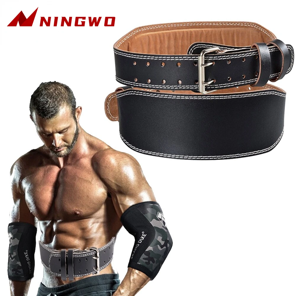 

1PC Buckle Weightlifting Squats Belt Bodybuilding Training Gym Weights For Men Women Dumbbell Fitness Sports Protector