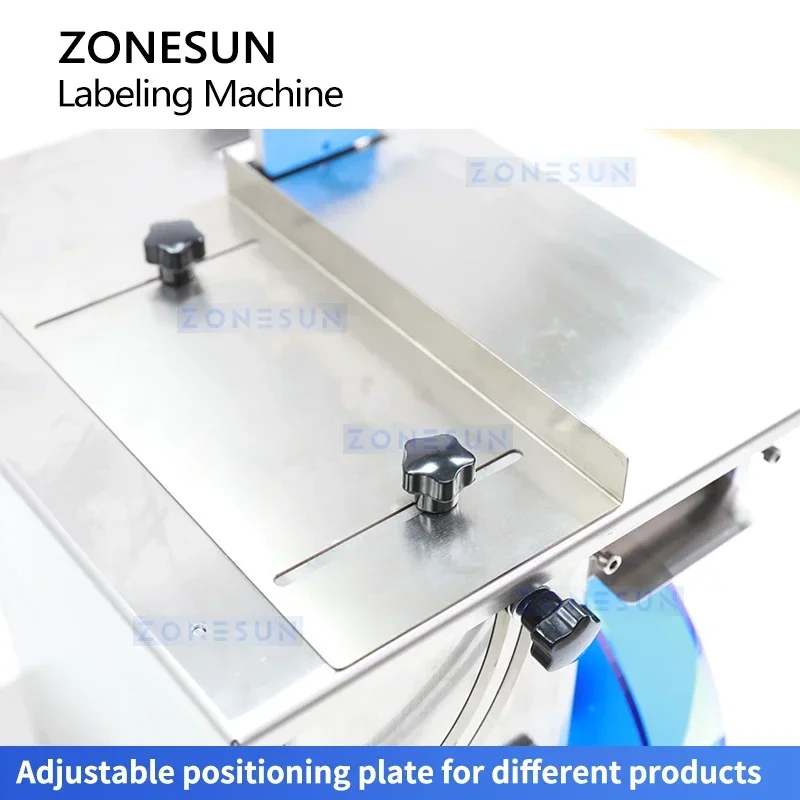 เครื่องติดฉลากมุมฉาก ZS-TB90B ของ Zonesun เครื่องติดฉลากกล่อง เครื่องติดฉลากกันปลอมแปลง