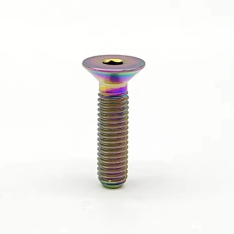 Produktbild von Titan Schrauben M3x6/8/10/15mm – Flachsenkkopf Mit Innensechskant, ASPEED