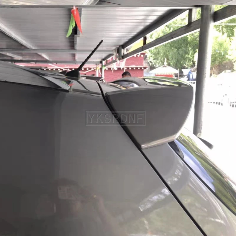 Per Kia sportage spoiler 2011-2017 sportage Spoiler light materiale ABS di alta qualità Car Rear Wing Primer colore Spoiler posteriore