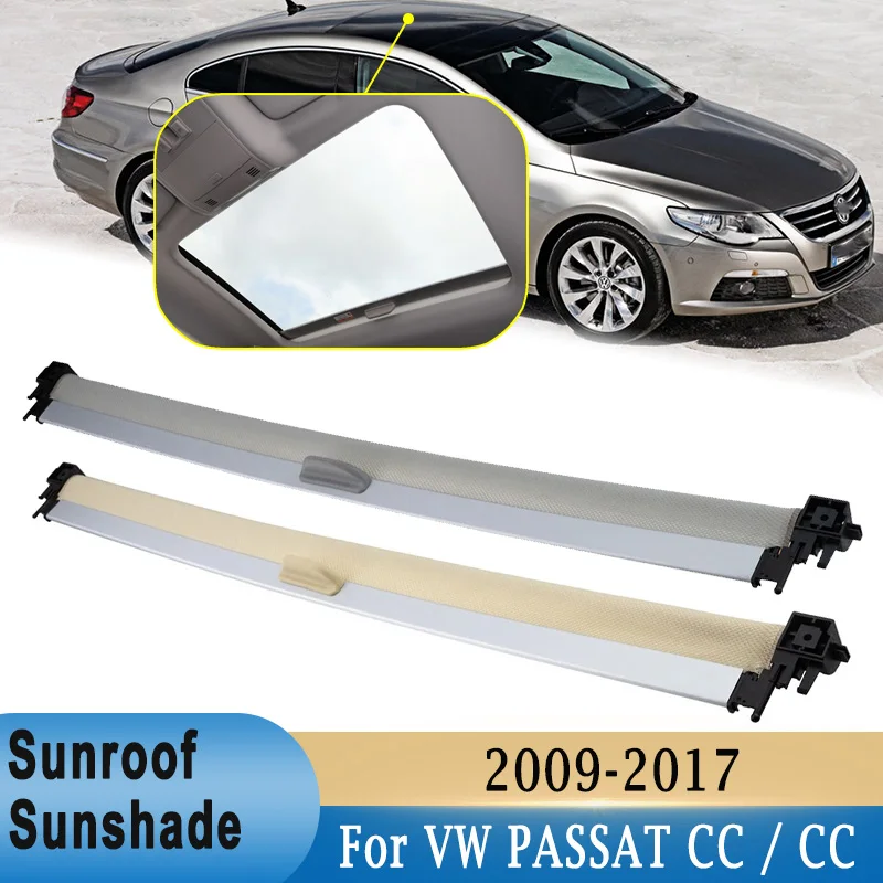 

3C8877307A Panoramic Electric Sunroof Sunshade Curtain Sun Blind Roller for Volkswagen PASSAT CC 2009-2012 VW CC 2012-2017