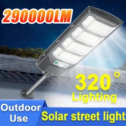 NEW Powerful Outdoor Solar Lamp With Motion Sensor Super Bright LED Solar Light 3 Modes Street Sunlight Garden Path Yard Lantern
