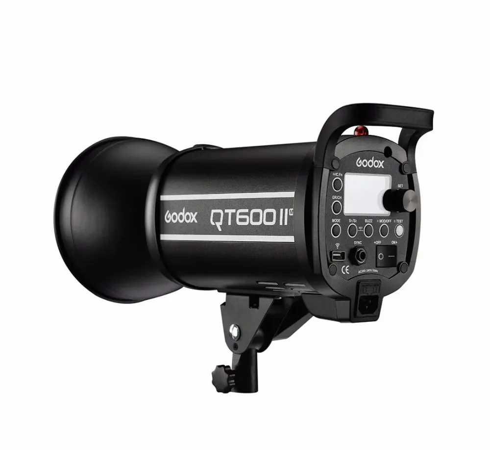 Godox QT600II M 600WS GN76 1/8000s High Speed Sync Flash Strobe Light with Built in 2.4G Wireless System for Photography Studio