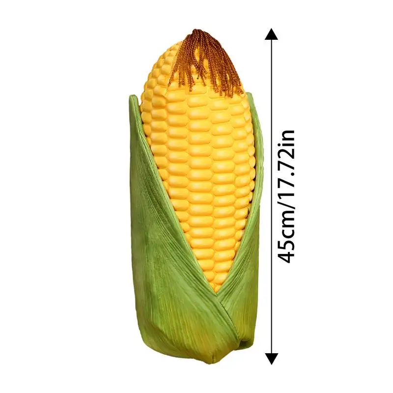 Cute Corn Plush Soft Food Sofa Bed Stuffed Animal Exquisite Simulation Plant Doll Vegetables Hugging Toy For Kids Teen Family