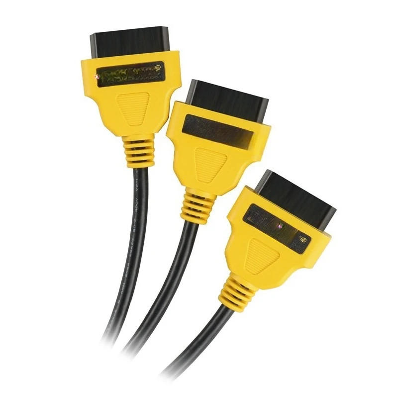 Automobile  one point three adapter cable plug one drag three universal extension cable 16 pins 16 cores