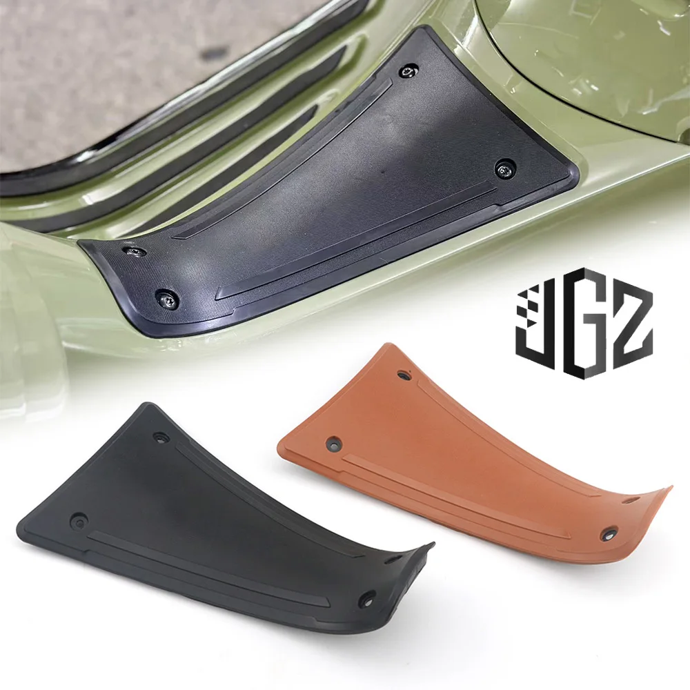 Motorcycle Plastic Rubber Foot Pedal Holder Front Battery Cover Protective Pad Accessories For VESPA SPRINT PRIMAVERA 150 24+