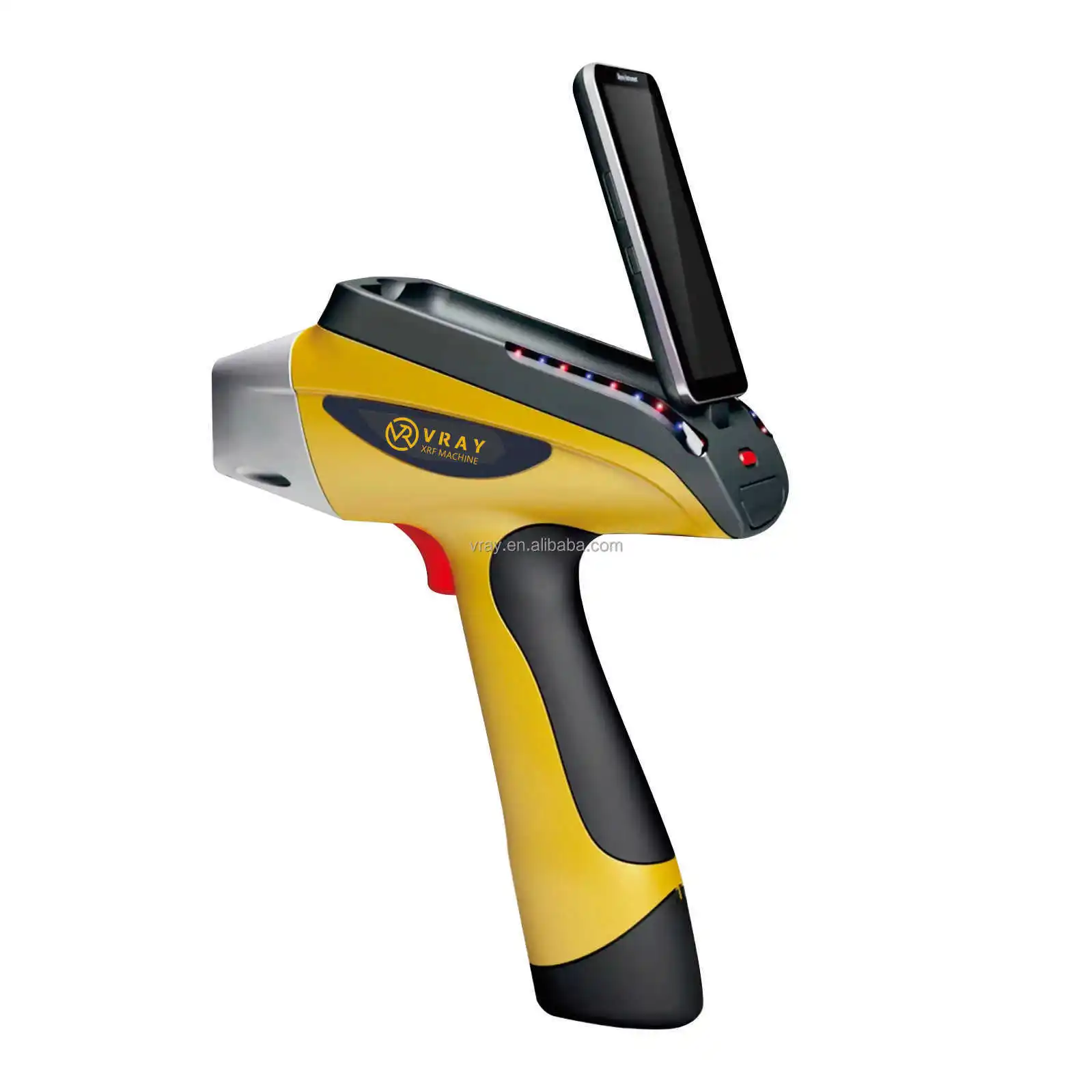 Handheld XRF Analyzer X-Ray Fluorescence Spectrometer Alloy,Soil and Ore tester VR-S9 gold tester