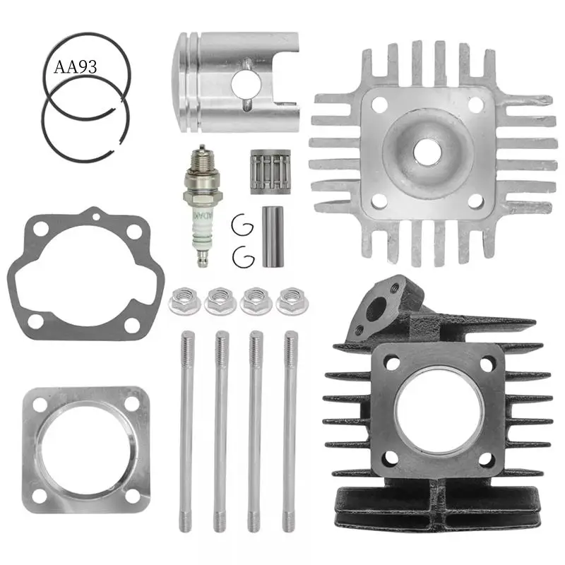 

AA-Caltric Cylinder Kit For Suzuki JR50 1985-2006 Top End Rebuild Kit 11111-04001,12110-35613-0F0