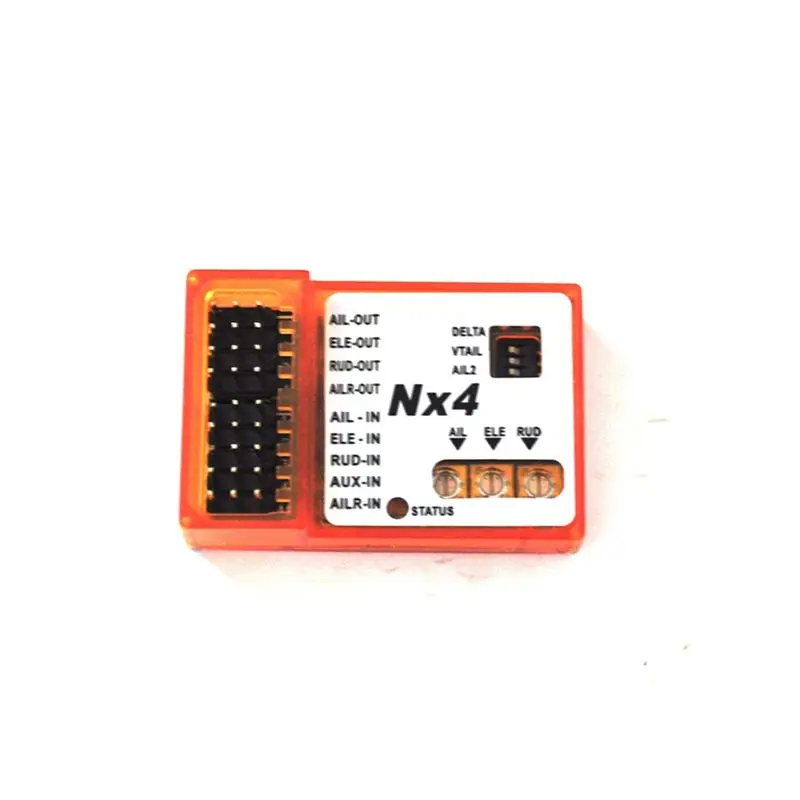 DT98 NX4 PRO Flight Controller 3D Gyroscope Balance for Fixed-Wing Aircraft Rate/Hold/Gyro Off Mode