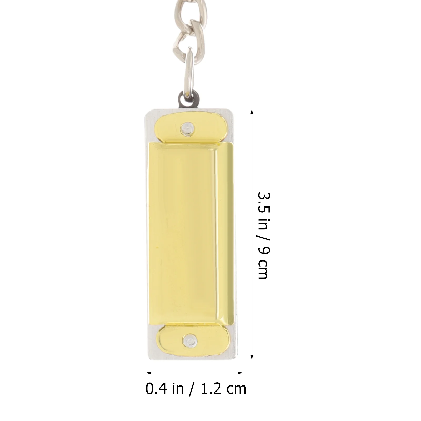 4 Pcs Harmonica Keychain Pendants Hanging Keyring Gift Necklace Metal Backpack Keychains Child of The Lid