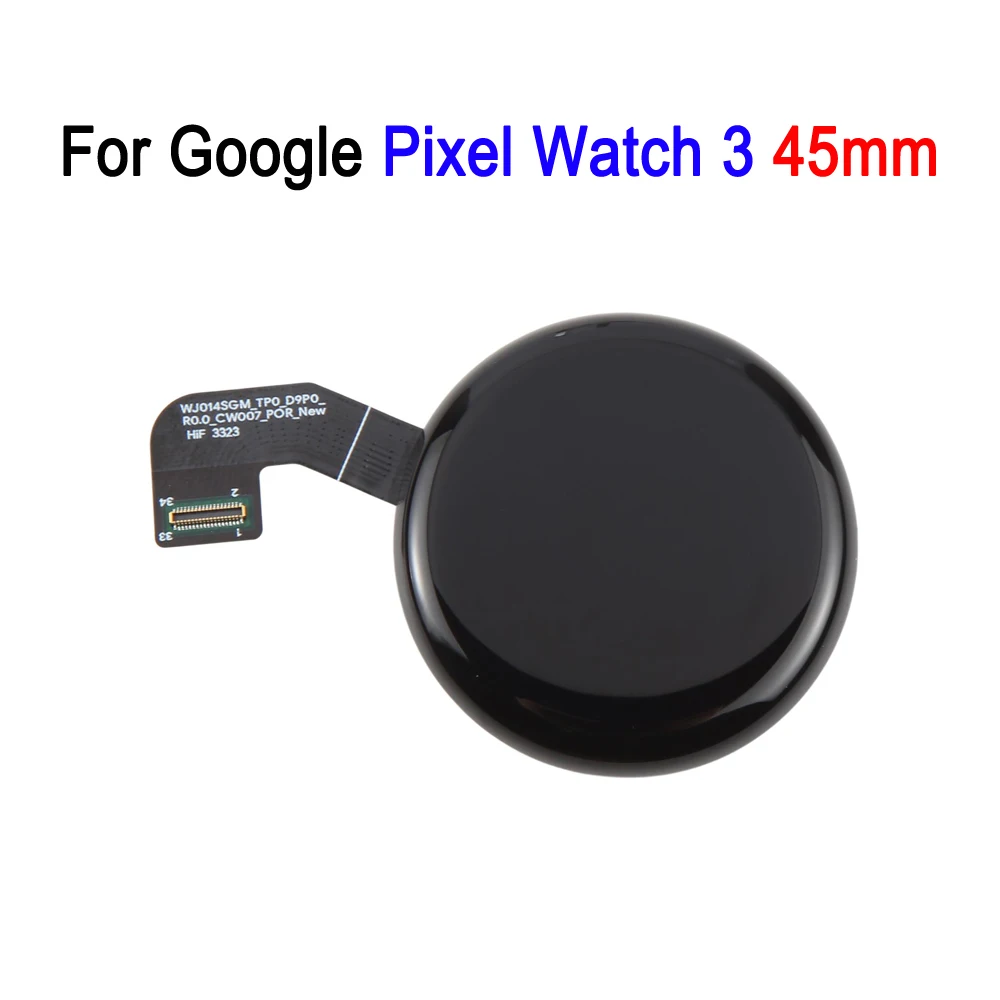 

45mm-Edition AMOLED LCD Screen For Google Pixel Watch 3 45mm 2024 Smartwatch Display Touch Screen Repair Replacement Spare Part