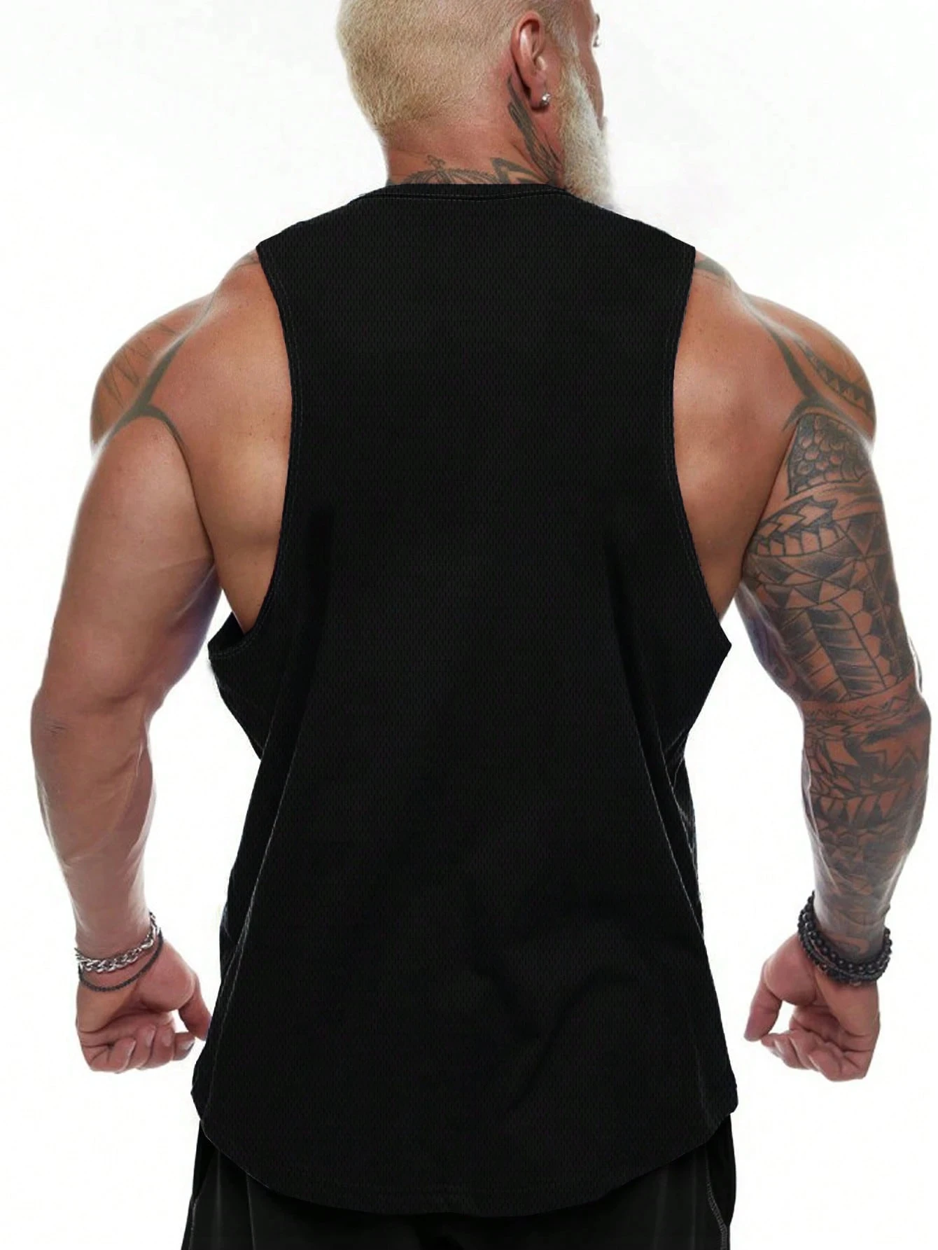 JAMAICA طاقم طباعة الرجال تانك القمم عادية أكمام رياضي تانك القمم تنفس مريح الرجال تي شيرت المتضخم ملابس للرجال