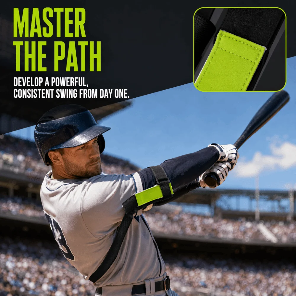 Batting Trainer Baseball Swing Trainer Hitting Practice Improve Contact Hitting Training Aid Universal Swing Training Equipment