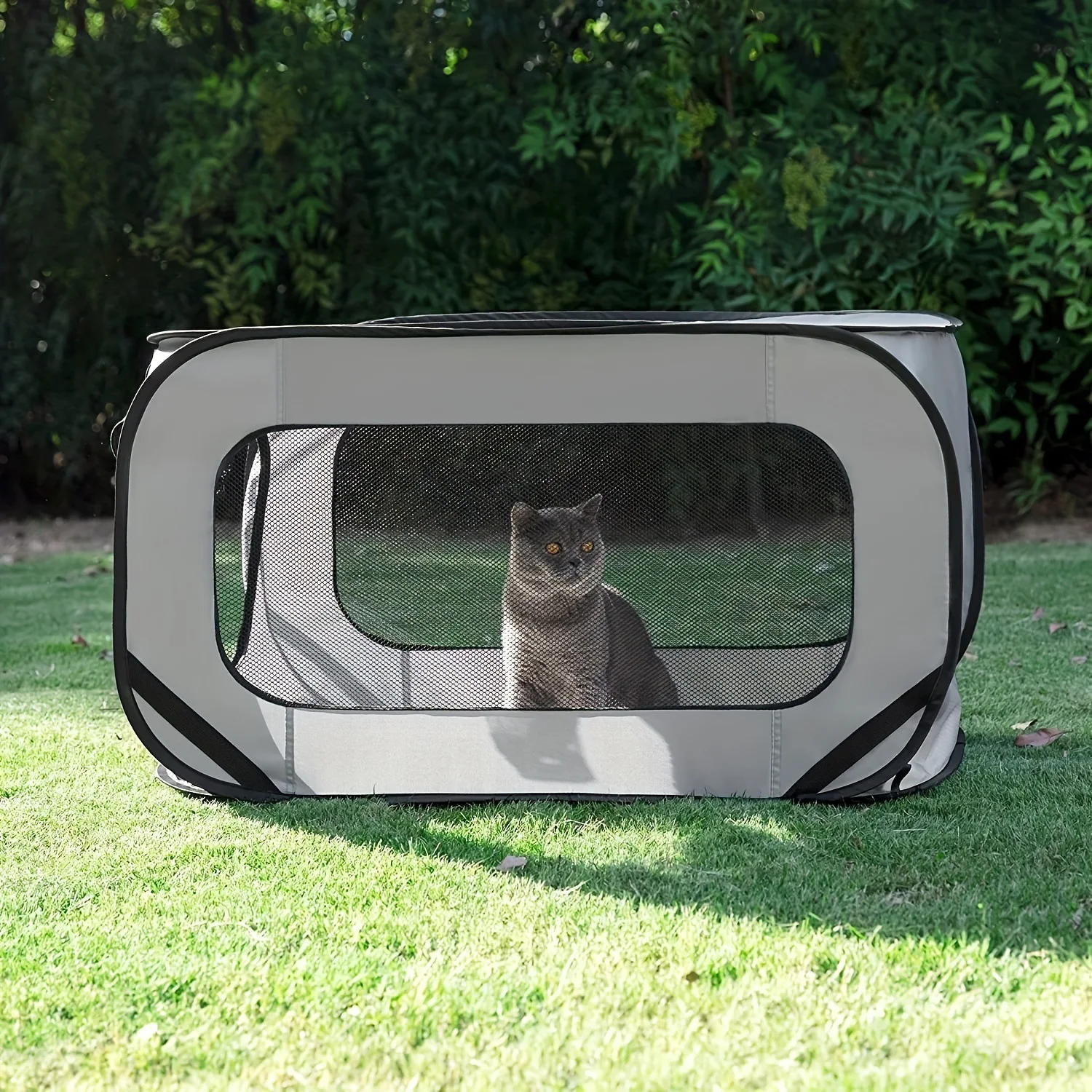 Casa portátil para gatos y perros pequeños – Interior y exterior - imagen 4