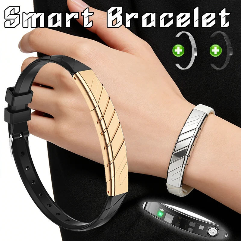 

2026 No Screen Smart Watch Heart Rate Sleep Monitor Pedometer Waterproof Sport Fitness Tracker for Men Women Electronic Bracelet