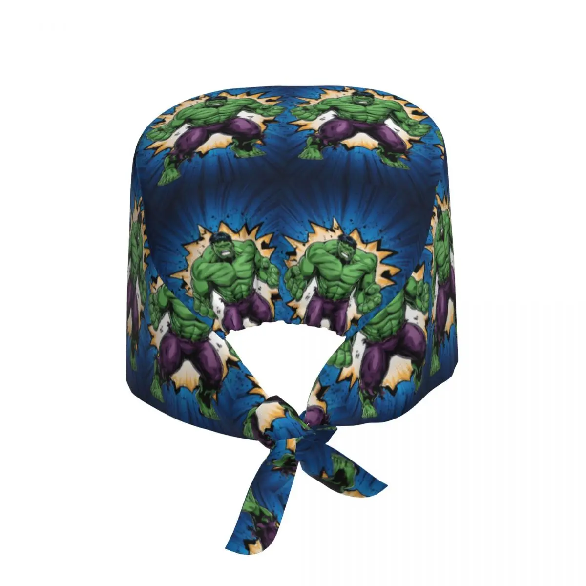 Boné de trabalho de enfermagem respirável Hulk personalizado bonés cirúrgicos unissex enfermeira médica boné verde-salgado trabalho esfrega chapéu hospital farmácia