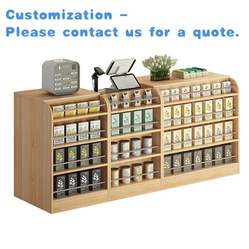 custom.Kainice Boutique Clothing Shop Modern Retail Cash Desk Multifunctional Store Cashier Counter Table Checkout Counter S