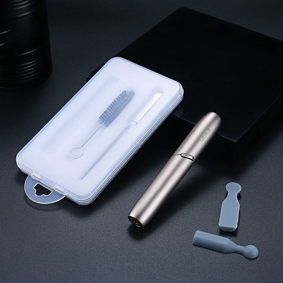 Cleaning Brush Tools Clean Protector Kit For IQOS 3.0 Duo 2.4/3.0/Multi Heating Plate Clean Silicone Plug Blade Brush Set