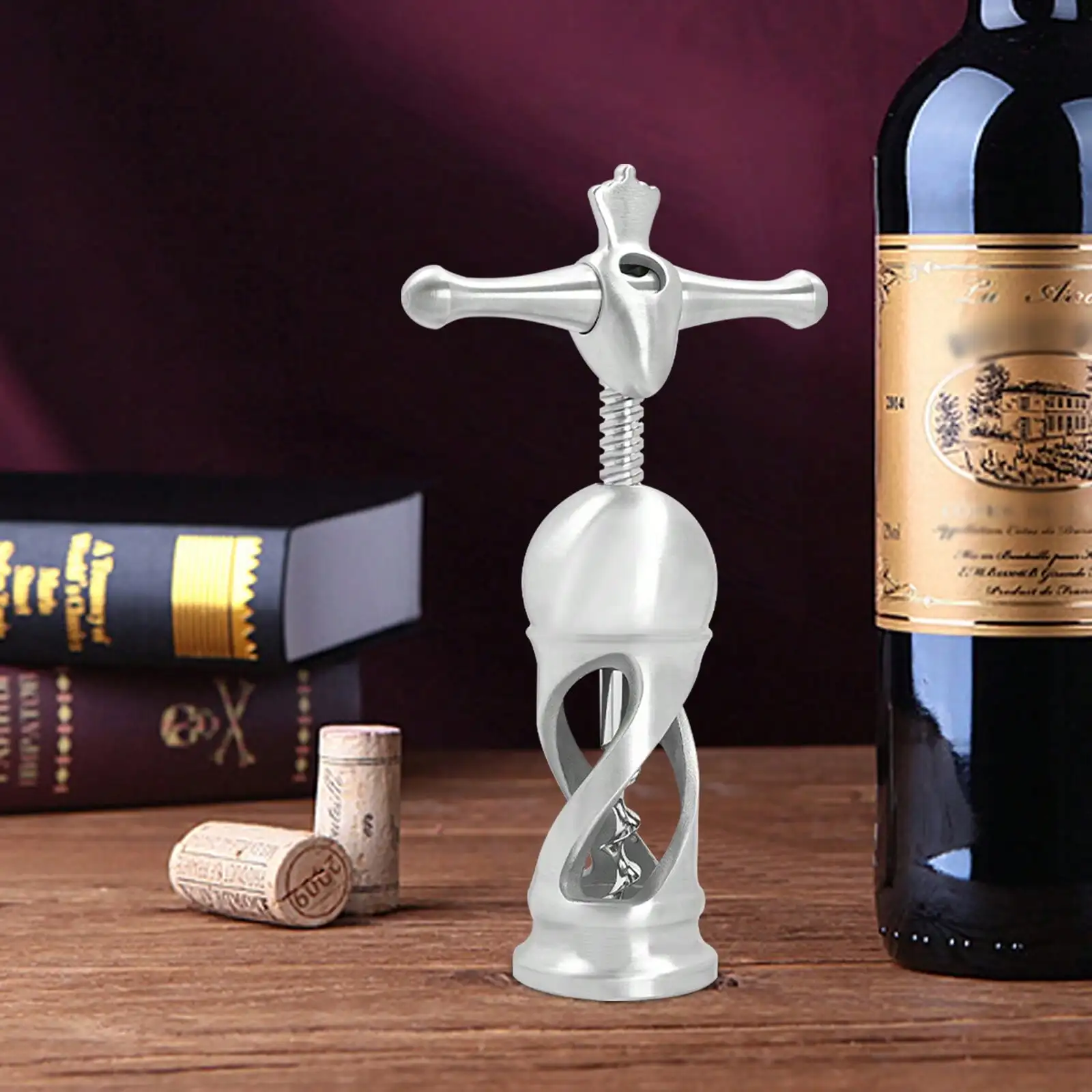 

Elegant Wine Bottle Opener For Home, Parties, And Bars - Durable Design