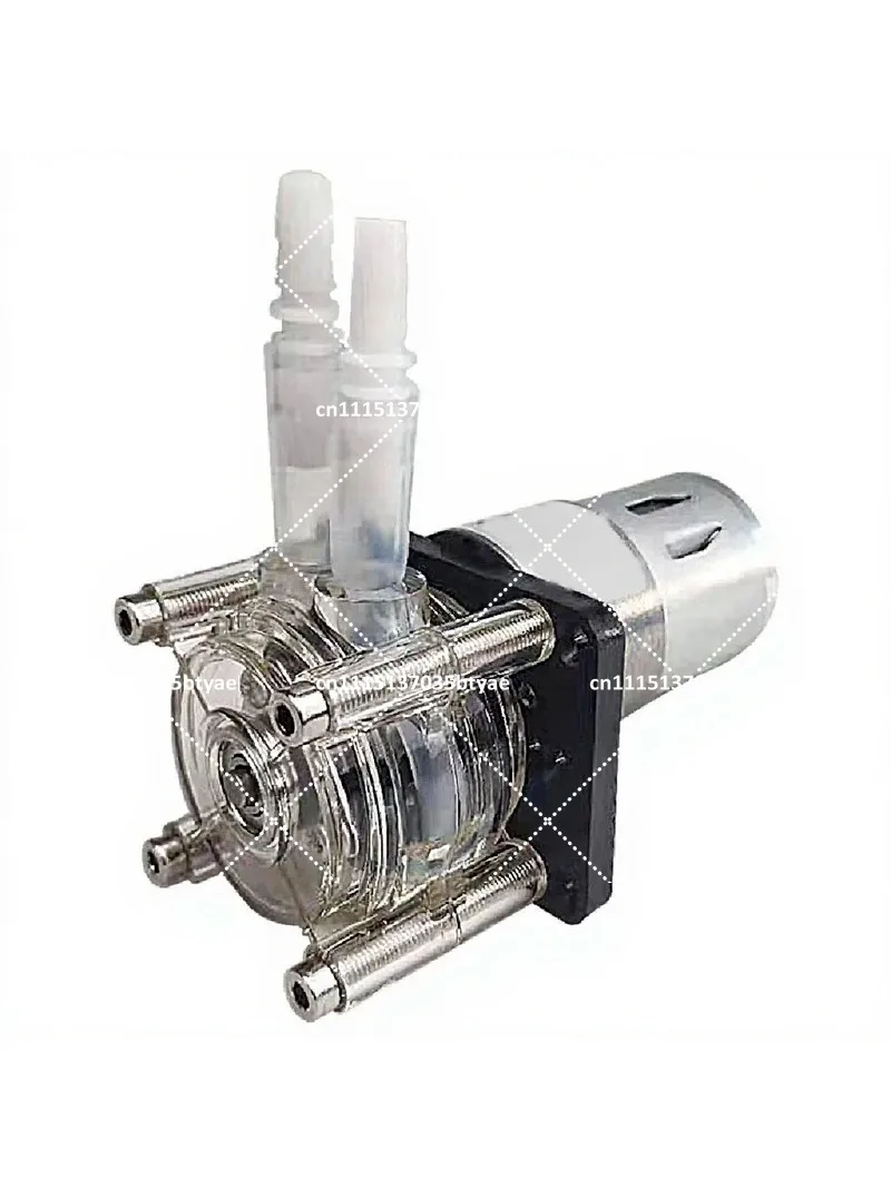12V/24V High Flow Peristaltic Pump 500mL/min Flat Model Easy Install Metering Dosing Pump