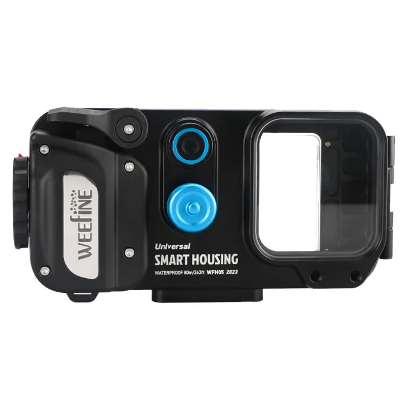 WEEFINE New WFH05 Smart Housing With Depth Sensor  for Iphone14 Pro  Cell Phone Underwater Cover With  Vacuum Sealing System New