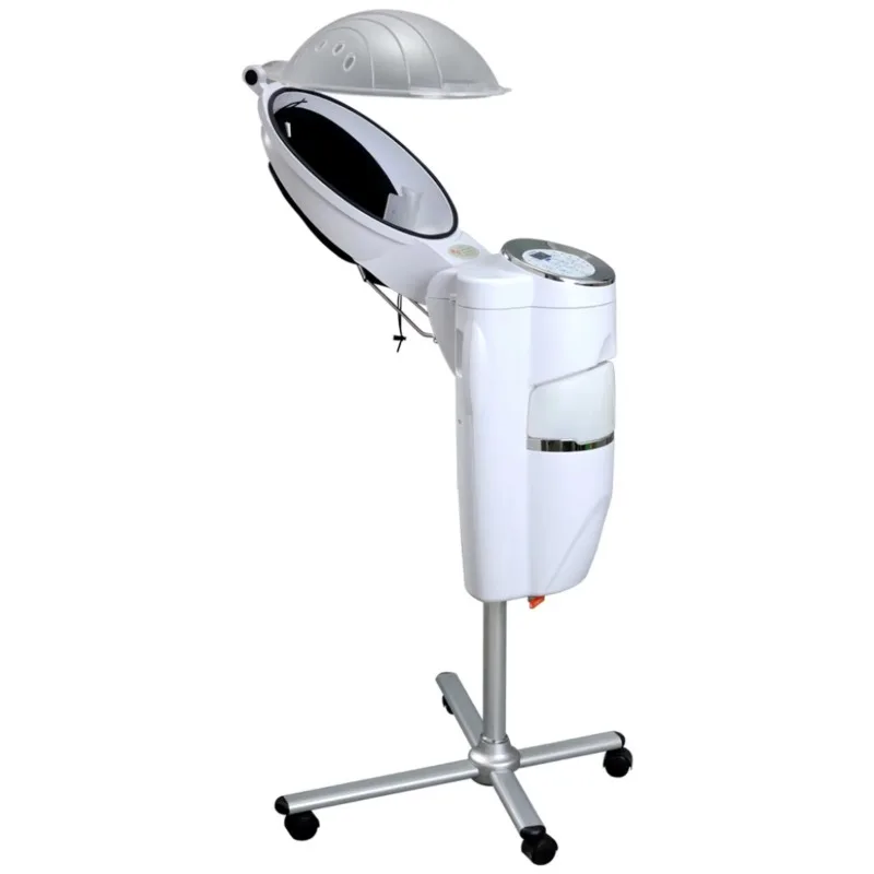 Multifunctional Smart Infrared Hair Steamer with LED Light Ozone Salon Hairdressing Equipment