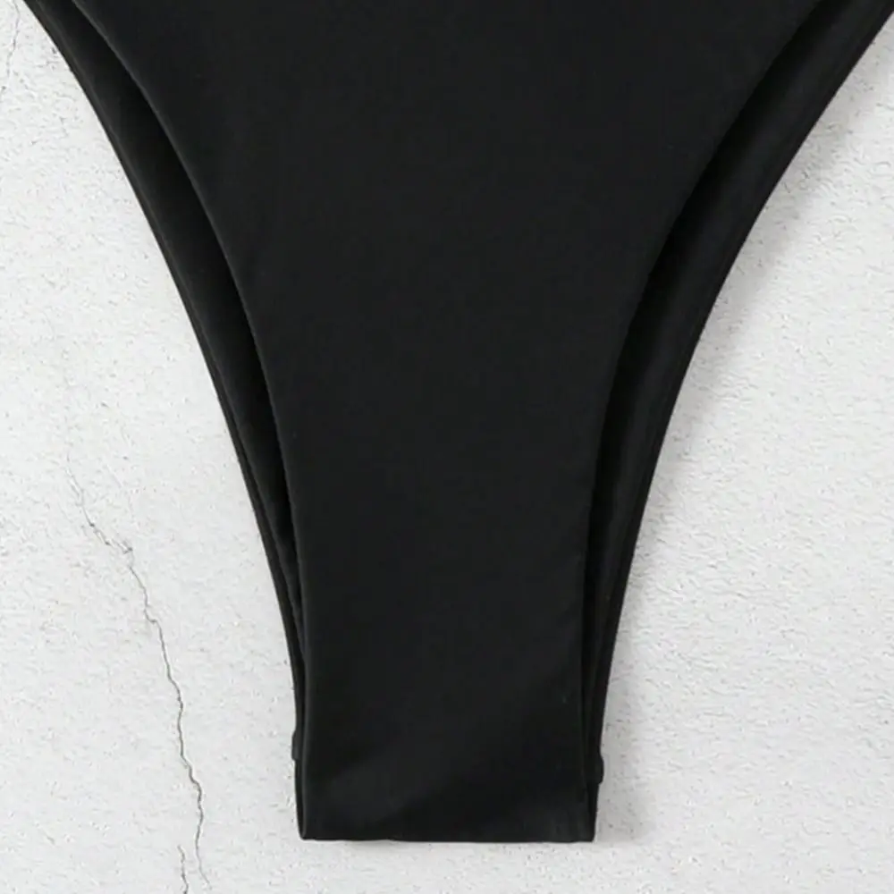 

Комплект из 2 предметов: модный летний пляжный бразильский купальник-бикини, повседневный комплект для плавания, пляжная одежда с завязками на шее для отпуска