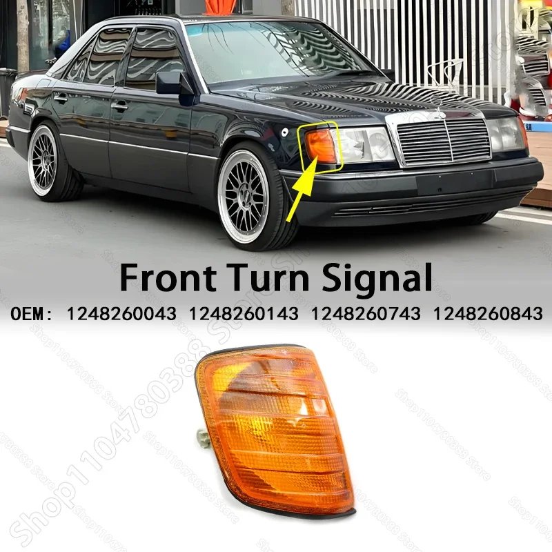 

Turn Cornering Lamps Signal For 1985-1995 Benz (W124) E300/320/420/500 300/400/500E 1248260043 1248260143 1248260743 1248260843
